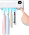 Toothbrush Holder for Bathroom, Toothbrush Cleaner Wall Mounted Cordless | by StarWin