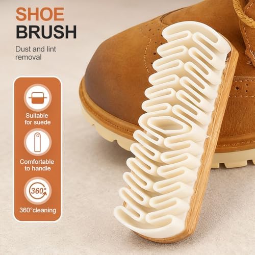 Rubber Shoe Brush for Cleaning, Polish Eraser Suede Brush for Shoes Boots - Image 2