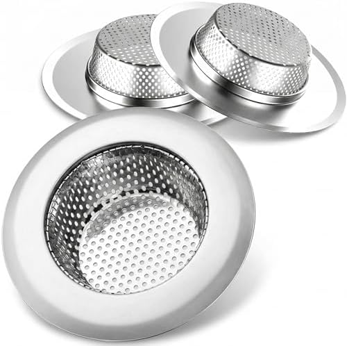 Helect 3-Pack Kitchen Sink Strainer by Helect
