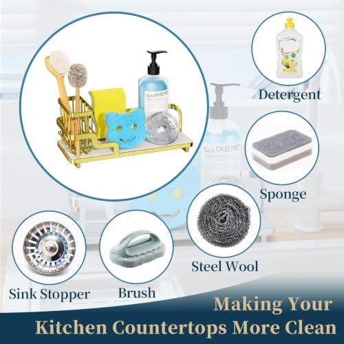 Consumest Sponge Holder for Kitchen Sink - Image 7