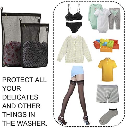 TENRAI Delicates Laundry Bags, Bra Fine Mesh Wash Bag - Image 6