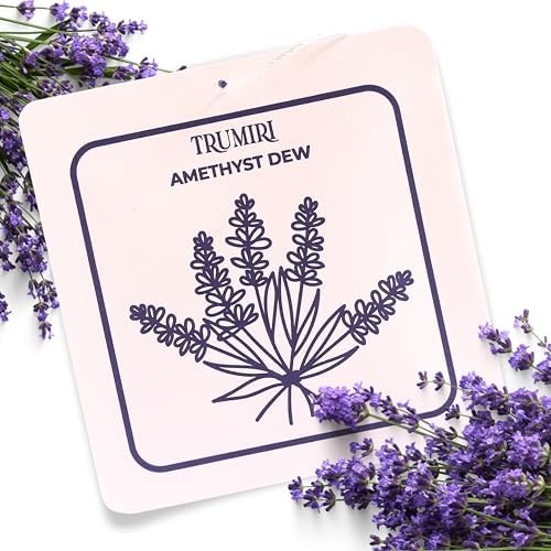 Amethyst Dew - Scented Sachets for Drawer and Closet Freshener - Home Fragrance by TRUMIRI