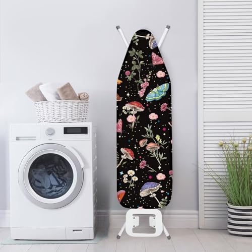 Mushroom Leaves Homes Replacement Ironing Board Cover - Image 4