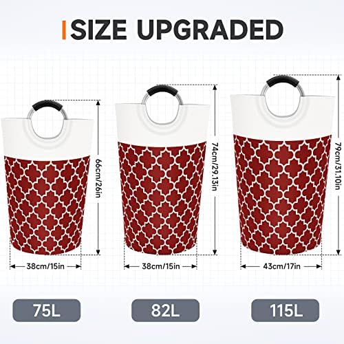 Fabspace Large Laundry Basket Laundry Hamper Bag Washing Bin Clothes Bag - Image 2