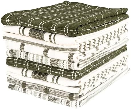 KAF Home Assorted Flat Kitchen Towels by KAFHome