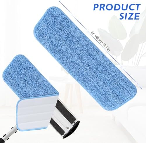 Replacement Microfiber Pad Fit for Rubbermaid Commercial 18 Inch and 17 Inch Mop - Image 3