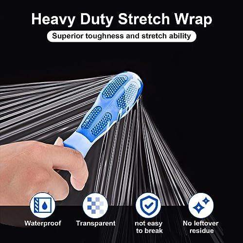 Stretch Film, RAZCC Stretch Wrap Industrial Strength, Shrink Wrap - Image 3