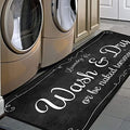 Laundry Room Long Rug Area Rug Non-Slip Floor Mat Waterproof Farmhouse Carpet by Unknown