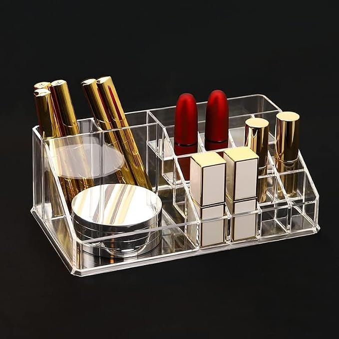 Acrylic Makeup Organizer Cosmetic Storage Makeup Display Case Makeup Brush - Image 4