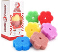Scrub Flower Temperature-Sensitive Non-Scratch Dish Sponges by DrWOW
