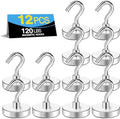 TRYMAG Magnetic Hooks for Cruise Cabins, 12 Pack by TRYMAGMagnets