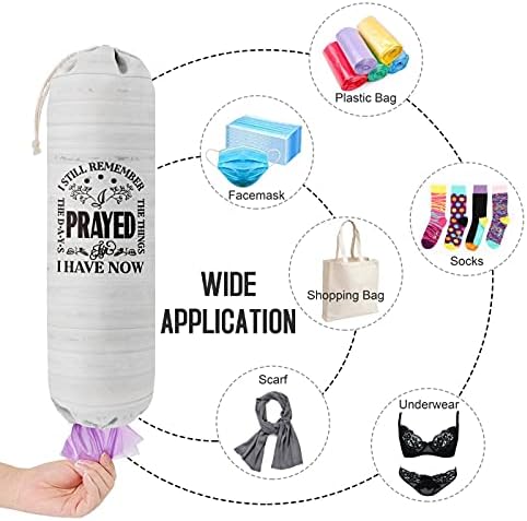 Funny Grocery Bags Holder Organizer, Wall Mount Plastic Bags Storage Container - Image 4