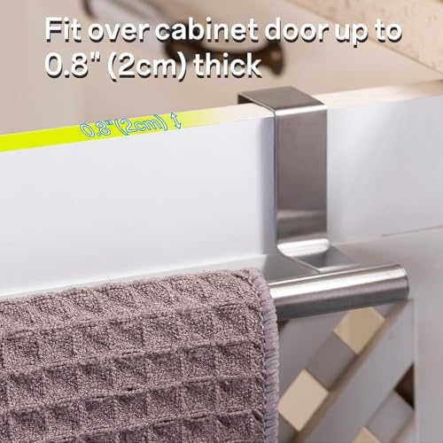 Cabinet Door Towel Bar, Kitchen Towel Holder - Image 2