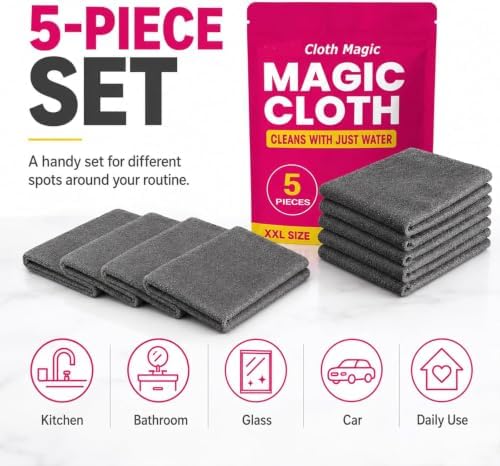 Gemie Magic Cleaning Cloth, GemieCloth Magic Cloth, Lint Free - Image 2