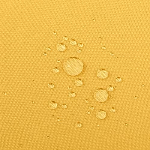 ALYVIA SPRING Waterproof Fabric Shower Curtain or Liner Yellow - Image 5