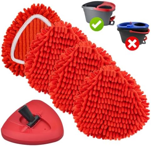 Chenille Mop Head Replacements Compatible by Uoiispet