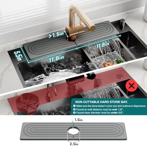 eormoe Kitchen Faucet Absorbent Mat - Image 4
