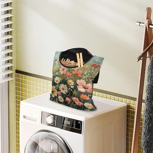 Wild Daisy Waterproof Clothespin Bag - Image 3