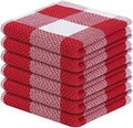 Mordimy Cotton Waffle Weave Dish Cloths, 6 Pack by Mordimy