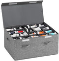 Shoe Storage Organizer for Closet Fits 20 Pairs, Large Shoe Storage Box by FBBABB