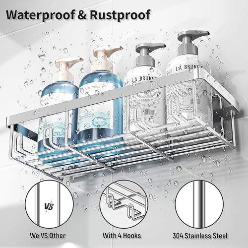 Liuoud 5 Pack Shower Caddy for Inside Shower - Image 4