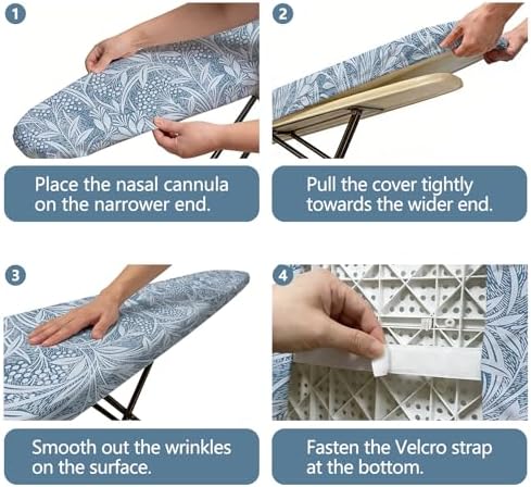 Ironing Board Covers and Pad, 15*54in Standard Size, - Image 5