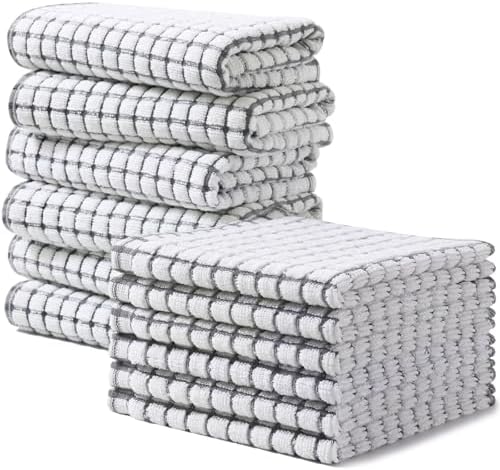 Homaxy Kitchen Towels and Dishcloths Set by Homaxy