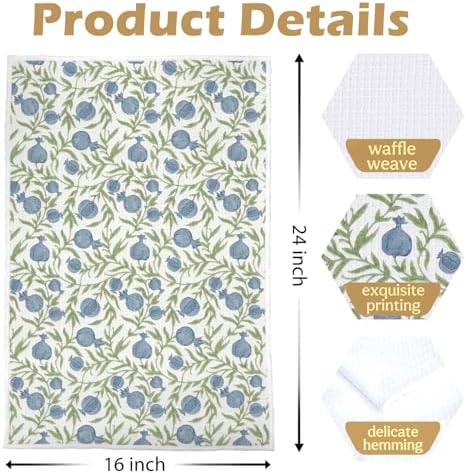 Pomegranate Decor Kitchen Towels - Image 5
