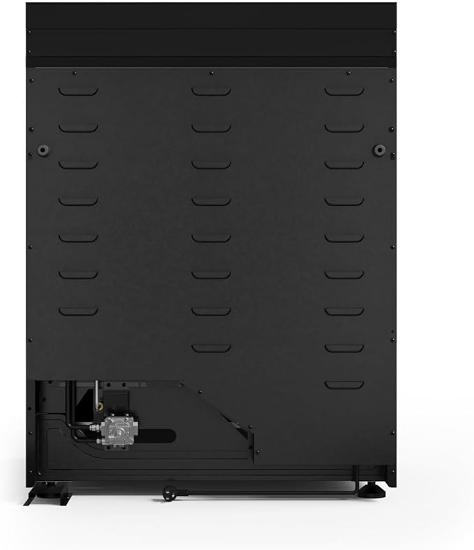 Gordon Ramsay by THOR Kitchen 30 Inch Professional Liquid Propane Range with Tilt Panel Touch Control in Black/Rose Gold