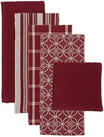 DII Assorted Woven Kitchen Set, 5 Piece - Image 2