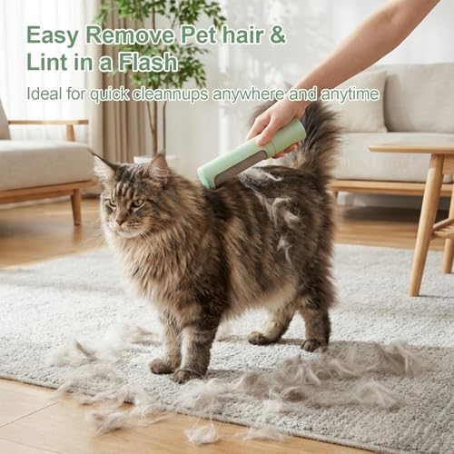 Pet Hair Remover Tool, Reusable Lint Roller Lint Brush - Image 3