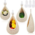 Honeydak 3 Hanging Baskets, Cotton Rope by Honeydak