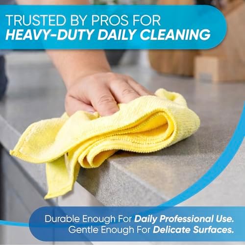 Microfiber Wholesale 16" x 16" All Purpose Towels - Image 3
