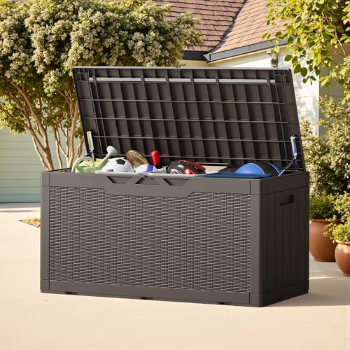 Greesum Outdoor Storage Box 100 Gallon Storage Bin - Image 6