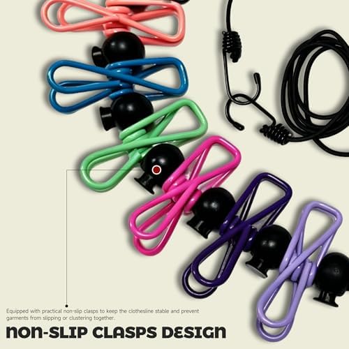 2 Pack Retractable Travel Clothesline - Image 7