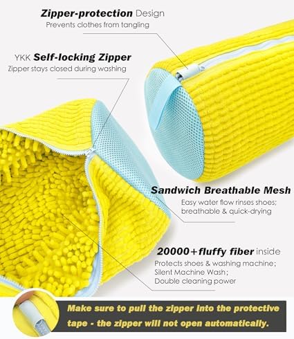 Shoe Washing Machine Bag, Laundry Shoe Bag - Image 3