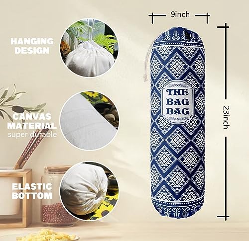 The Bag Grocery Holder, Rustic Organizer - Image 3