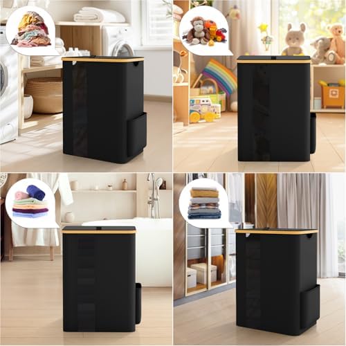 BlissTotes 80L Laundry Basket Hamper - Image 3