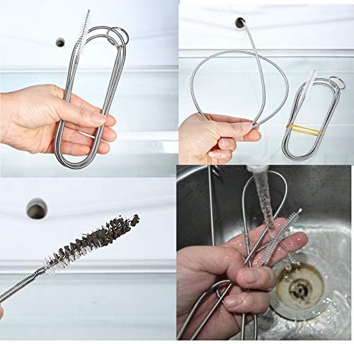 ICEYLI 2 Pack 60 Inch Long Pipe Cleaner Flexible Tube Cleaning Brush - Image 3