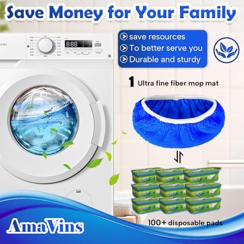 5 Pack Reusable Microfiber Mop Pads Compatible - Image 4