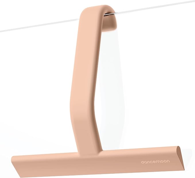 JustHang Shower Squeegee with Built-in Hook, 10-Inch Terracotta | Award-Winning by dancemoon