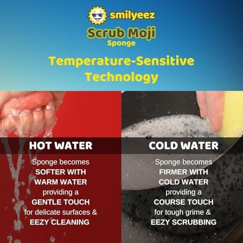 The Original Scrub Moji Scrubbing Sponge by Smilyeez - Image 4