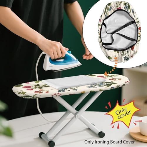Floral Ironing Board Cover Easy to Install Table Top Ironing Board Protector - Image 3