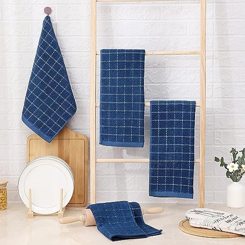 Homaxy 100% Cotton Terry Kitchen Towels, 18 Pack - Image 6
