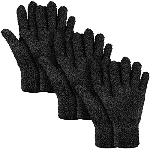 Patelai 3 Pairs Microfiber Dusting Gloves by Patelai