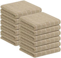 Homaxy 100% Cotton Terry Kitchen Towels, 12 Pack by Homaxy