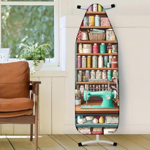 Nuxovilar Sewing Supplies Shelf Ironing Board Cover 15x54 Polyester - Image 2