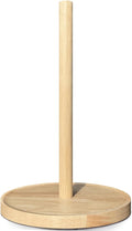 NESAPTO Paper Towel Holder Countertop, Wooden Freestanding Paper Towel Stand by NESAPTO