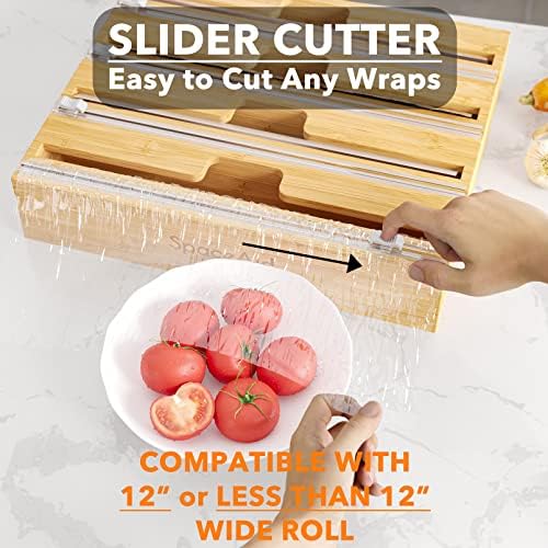 SpaceAid WrapNeat 4 in 1 Wrap Organizer - Image 5