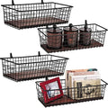 SheeChung [Extra Large Wall Storage Basket, Metal Hanging Basket by SheeChung